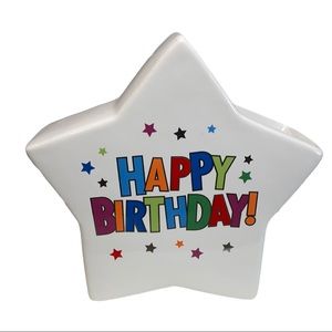 Burton and Burton Happy Birthday Star Vase